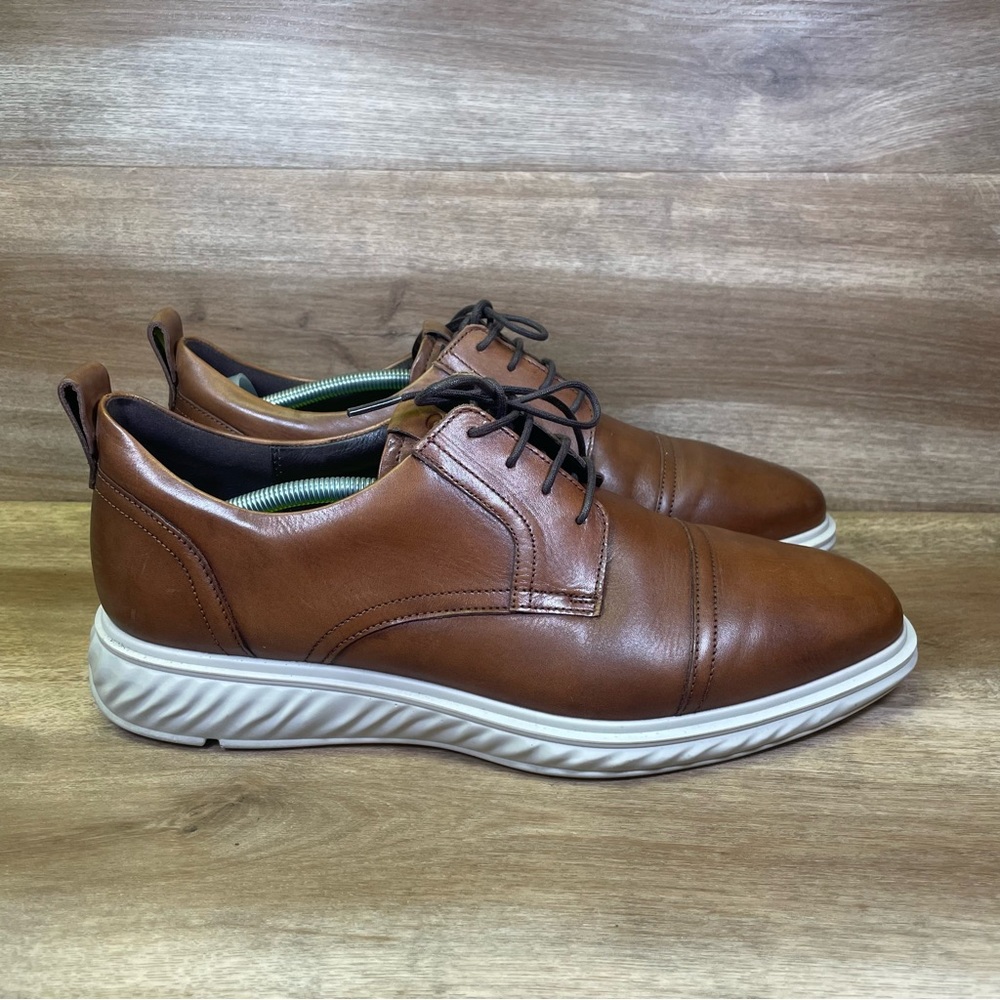 ECCO Mens Hybrid Lite Bronze Oxford Dress Shoe EUR 45 US 11 (6963195)